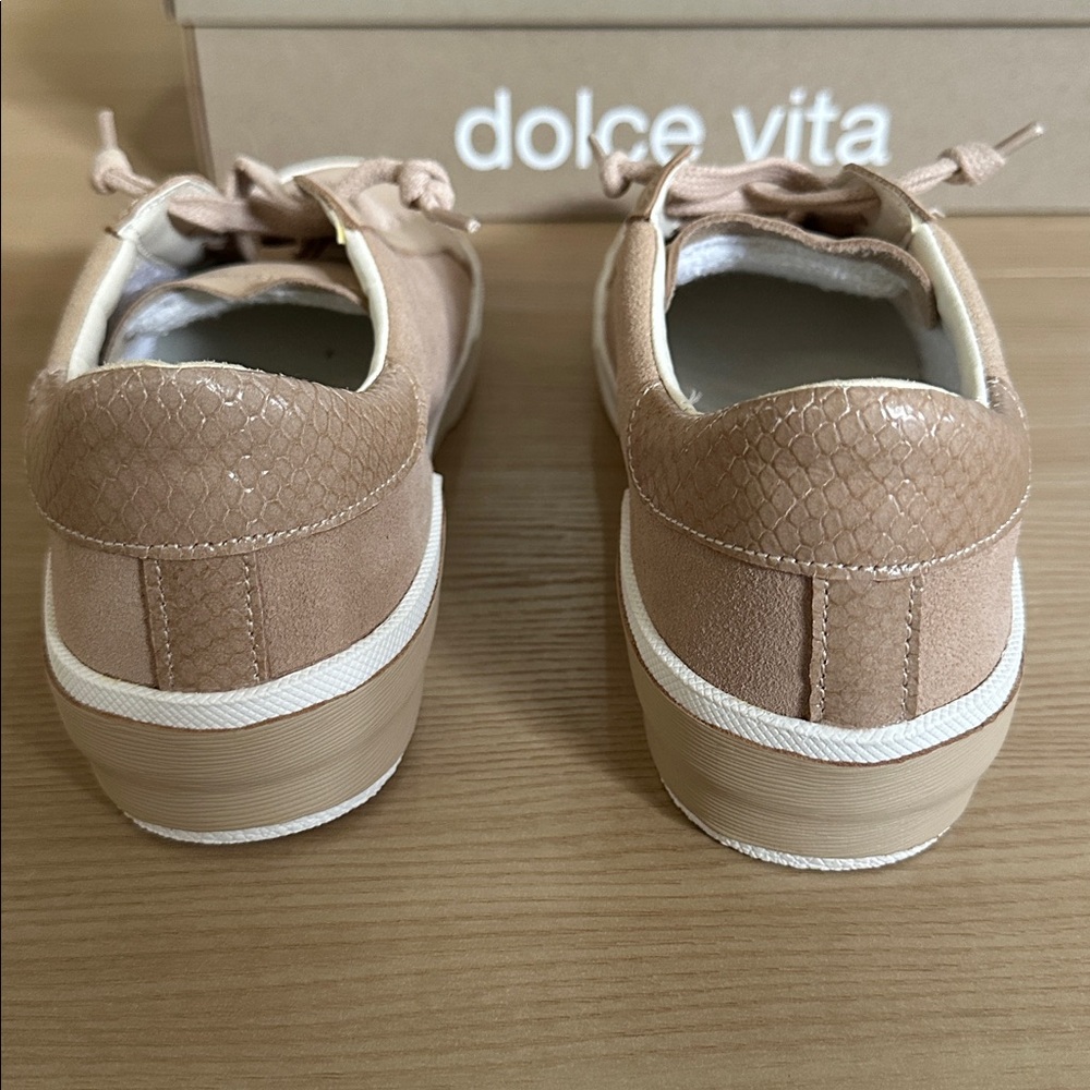 Dolce Vita Zina Dune Multi Suede Sneakers 6.5 - Picture 6 of 15